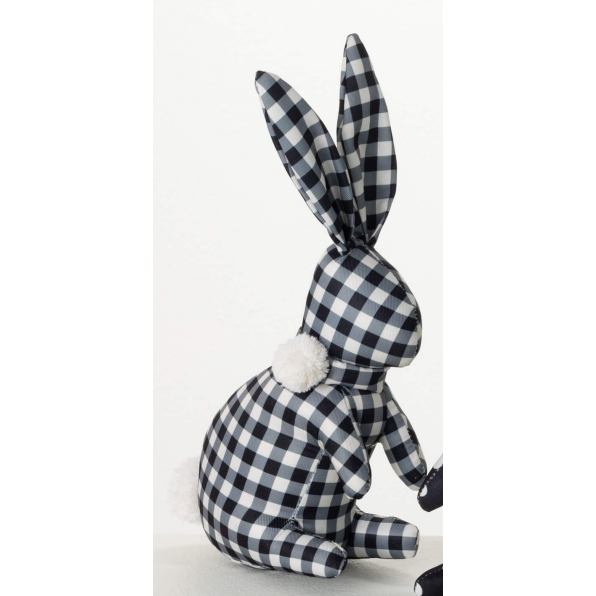 Black/White Plaid