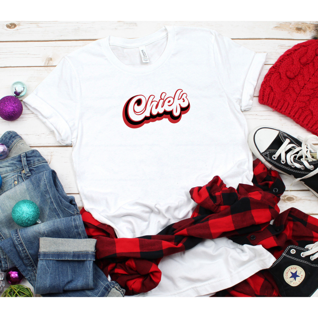 Retro Chiefs Short Sleeve Shirt.