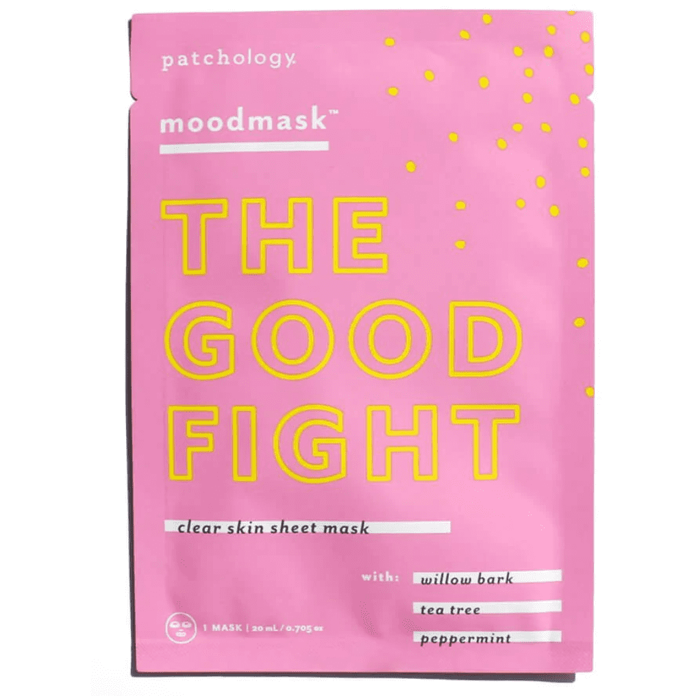 The Good Fight Face Mask - White Farmhouse Flowers