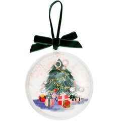 Tree Holiday Ornament Earrings.