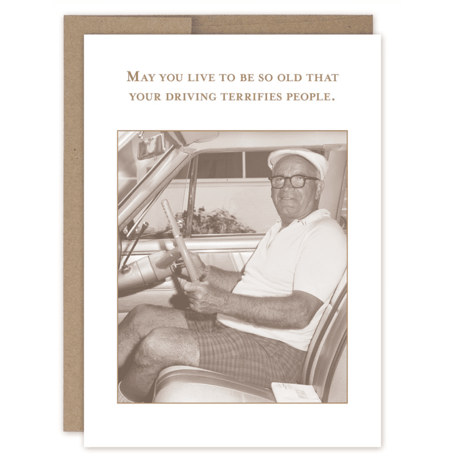 Your Driving Terrifies - SM698 - White Farmhouse Flowers