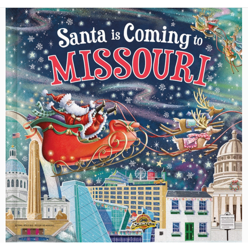Santa is Coming to Missouri Book