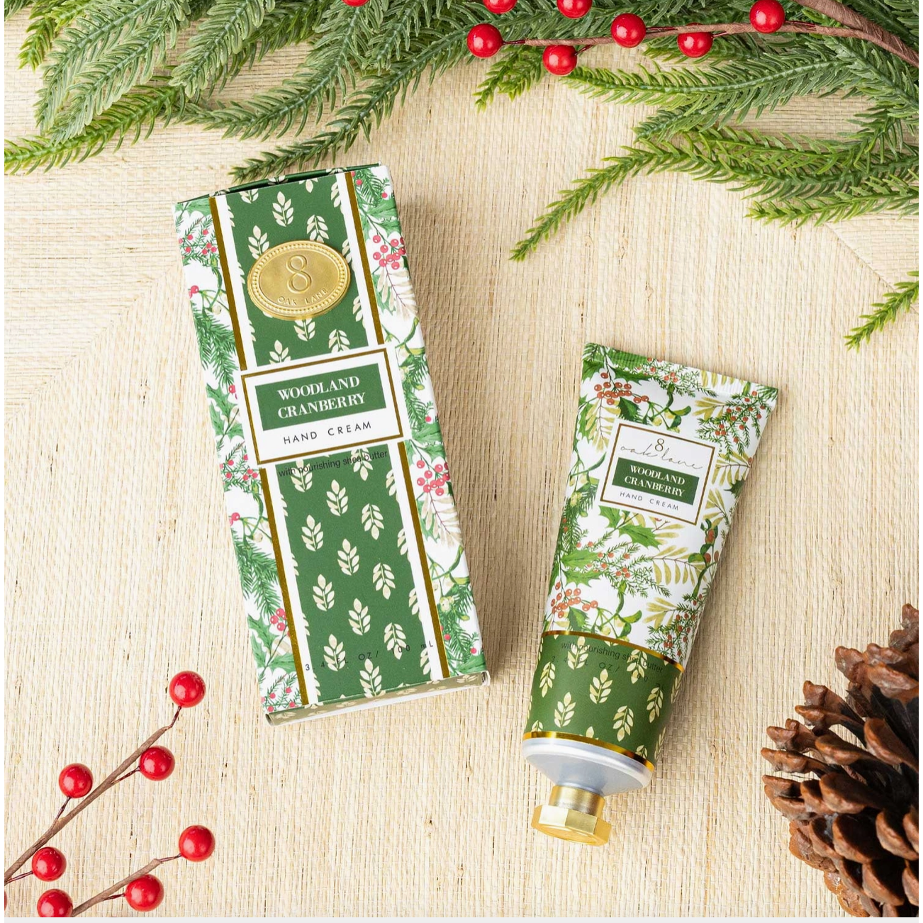 Woodland Cranberry 100ml Boxed Hand Cream 