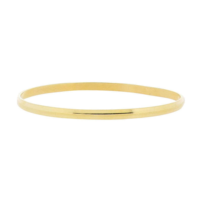 18K Gold Plated Bangle Bracelet