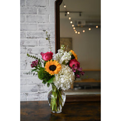 Beautiful Blooms Bouquet with Vase