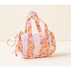 Itty Bitty Duffle Bag Charm-Petal Parade Pink