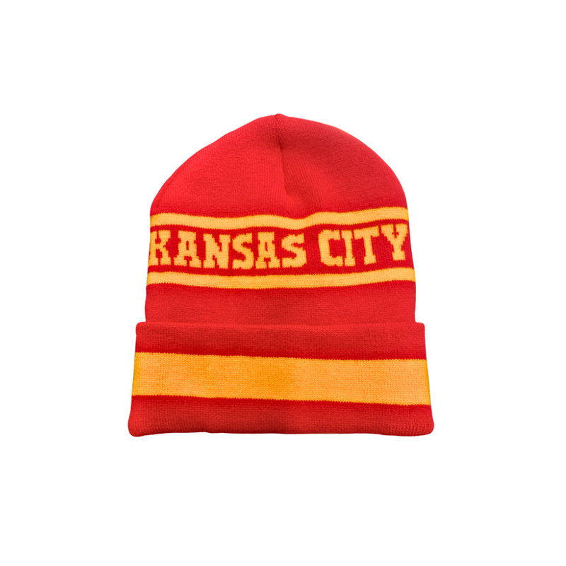 Kansas City Beanie with No Pom Pom