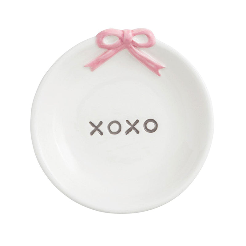 Pink Bow Tidbit Dish