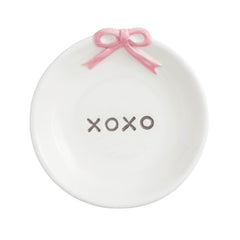 Pink Bow Tidbit Dish