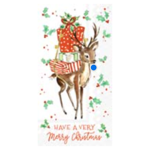 Merry Little Deer Guest Towel
