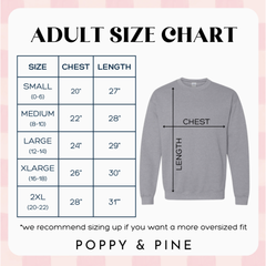 Adult Size Chart