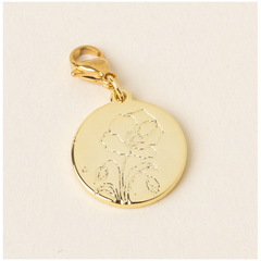 Birth Flower Charm August