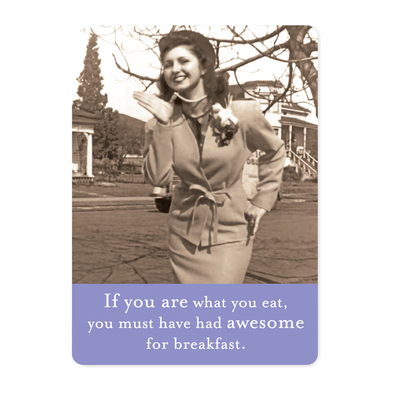 Awesome for Breakfast Magnet