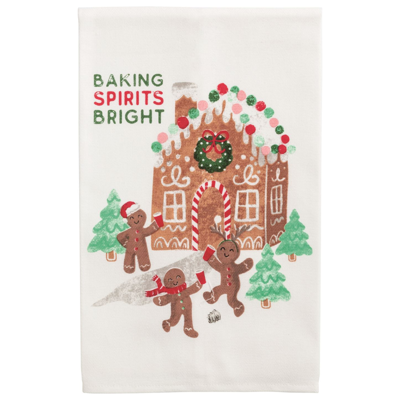 Baking Spirits Bright Tea Towel