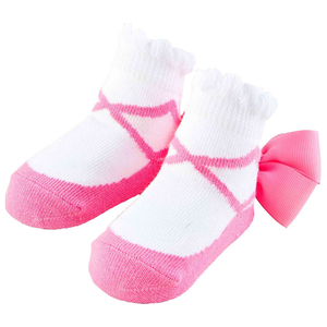 Ballet Bow Baby Socks 