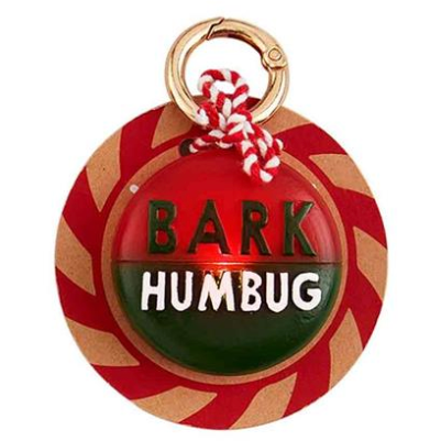 Bark Humbug Christmas Light-Up Dog Collar Charm