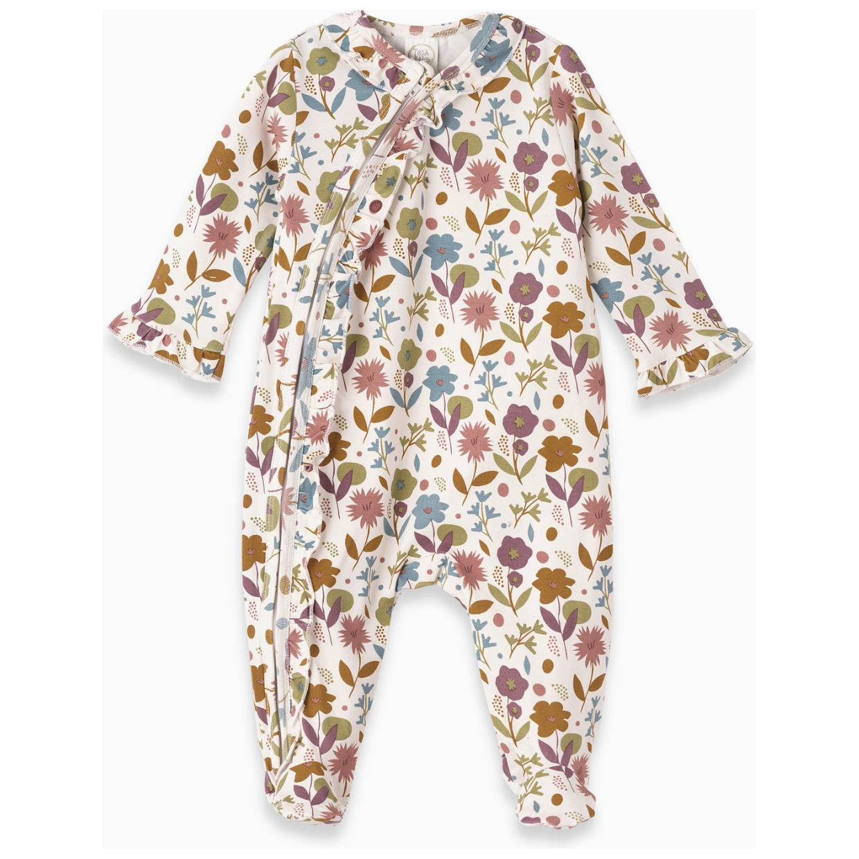 Blossom Bamboo Zipper Romper