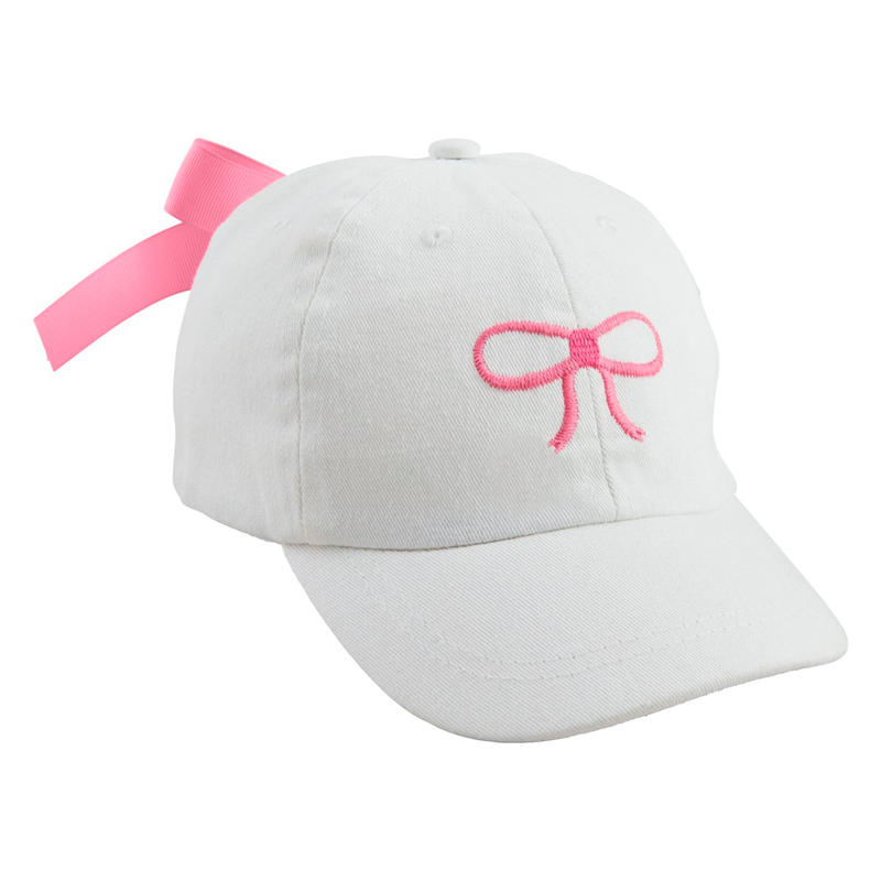 Bow Embroidered Hat