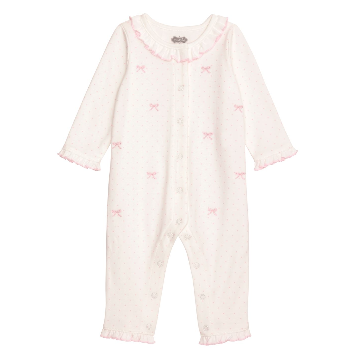 Bow One-Piece Baby Outfit