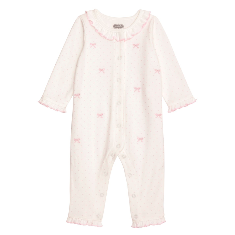 Bow One-Piece Baby Outfit