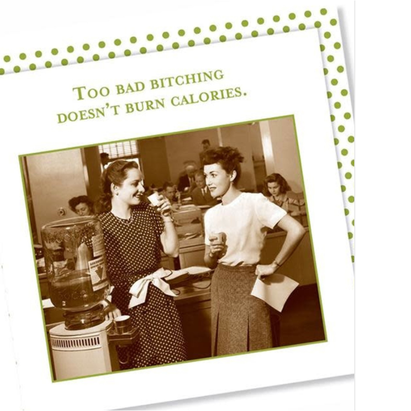 Burn Calories Cocktail Napkins 