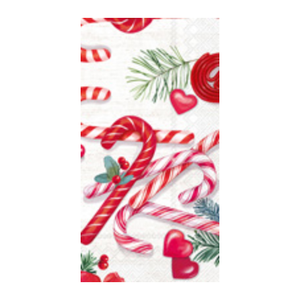 Candy Canes Guest Towels