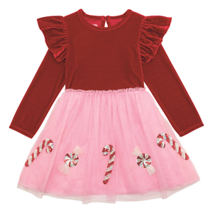 Candy Cane Tutu Dress