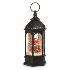 Cardinal Lighted Water Lantern