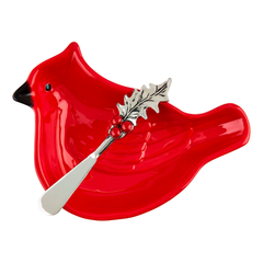 Cardinal Tidbit Dish