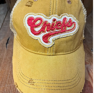 Chiefs Hat in Gold