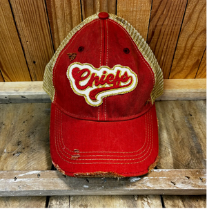 KC Chiefs Hat in Red