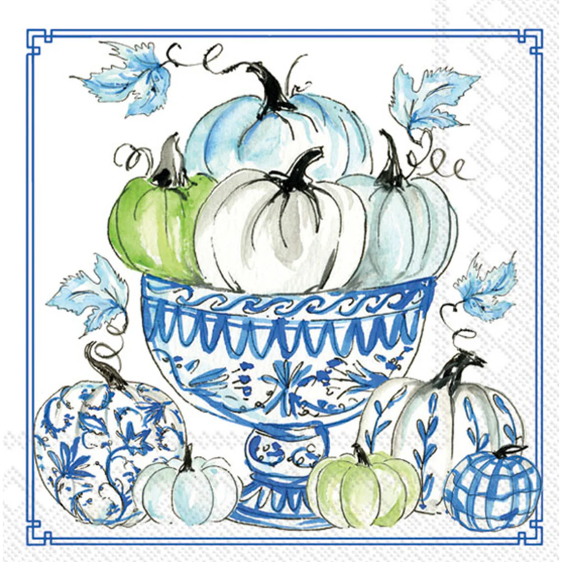 Chinoiserie Cocktail Napkin