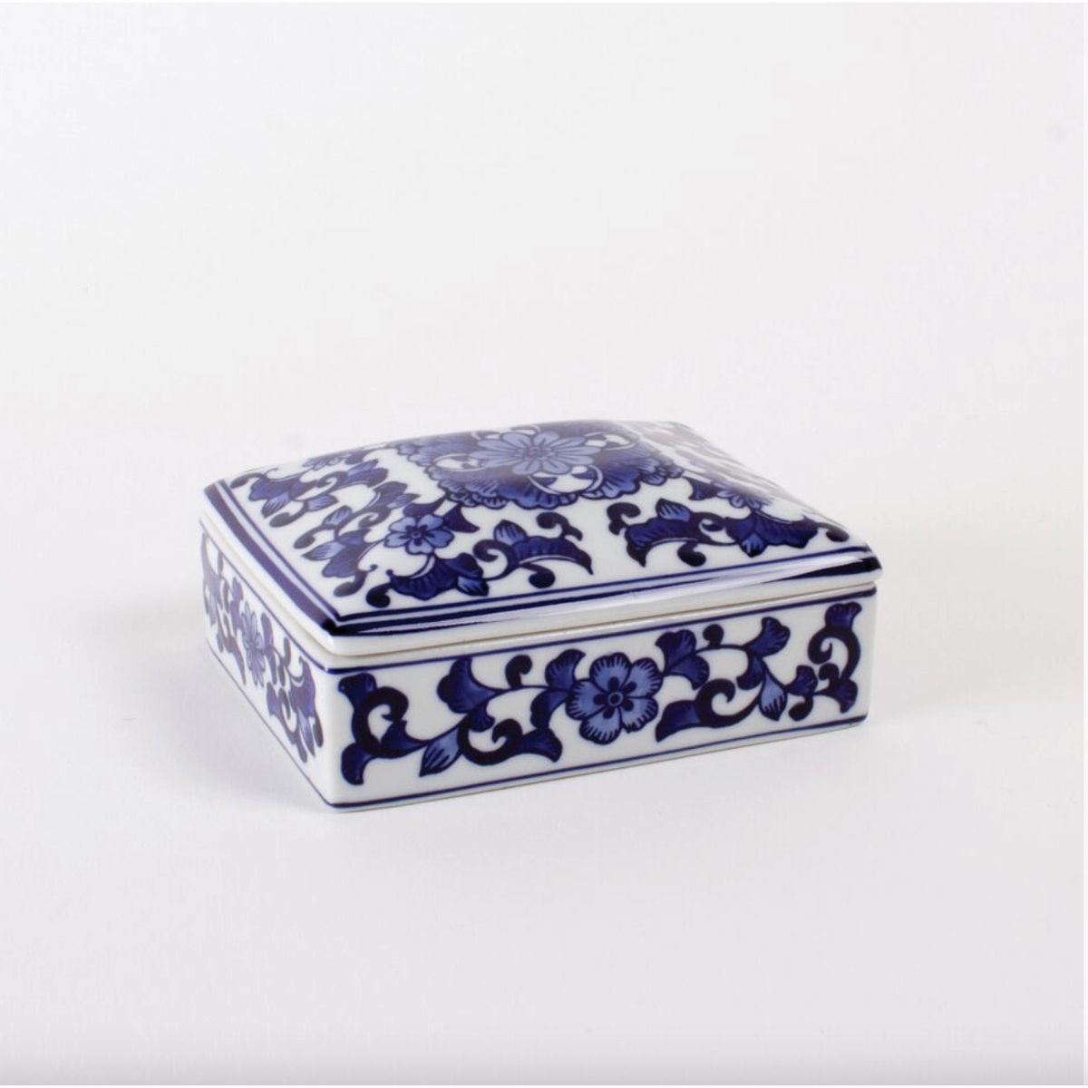 Porcelain Chinoiserie Trinket 