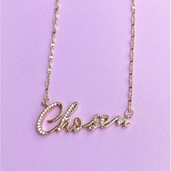 Chosen Necklace in Gold