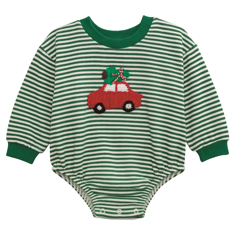 Christmas Car Sweatshirt Bubble