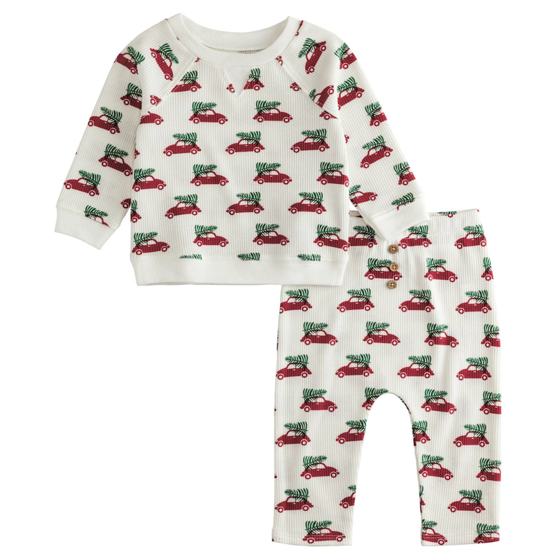 Christmas Car Two Piece Set