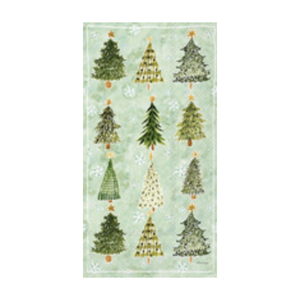 Christmas Tree Pattern Guest Towels 