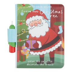 Finding our Christmas Tree Water Color Book