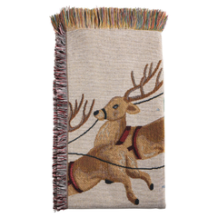 Classic Christmas Jacquard Blanket 