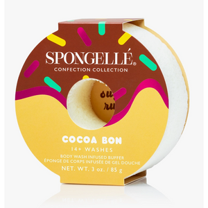 Cocoa Bon Confection Body Buffer.