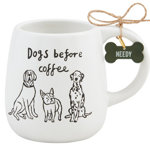 Coffee Collar Charm Dog Mug