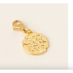 Compassionate Gold Charm