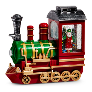 Conductor Santa Musical Lighted Water Train