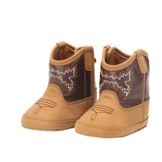 Baby Cowboy Boots in Brown/Tan