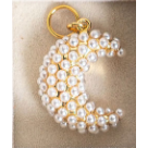 Crescent Scarf Charm 
