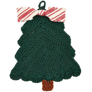 Crochet Tree Pot Holder