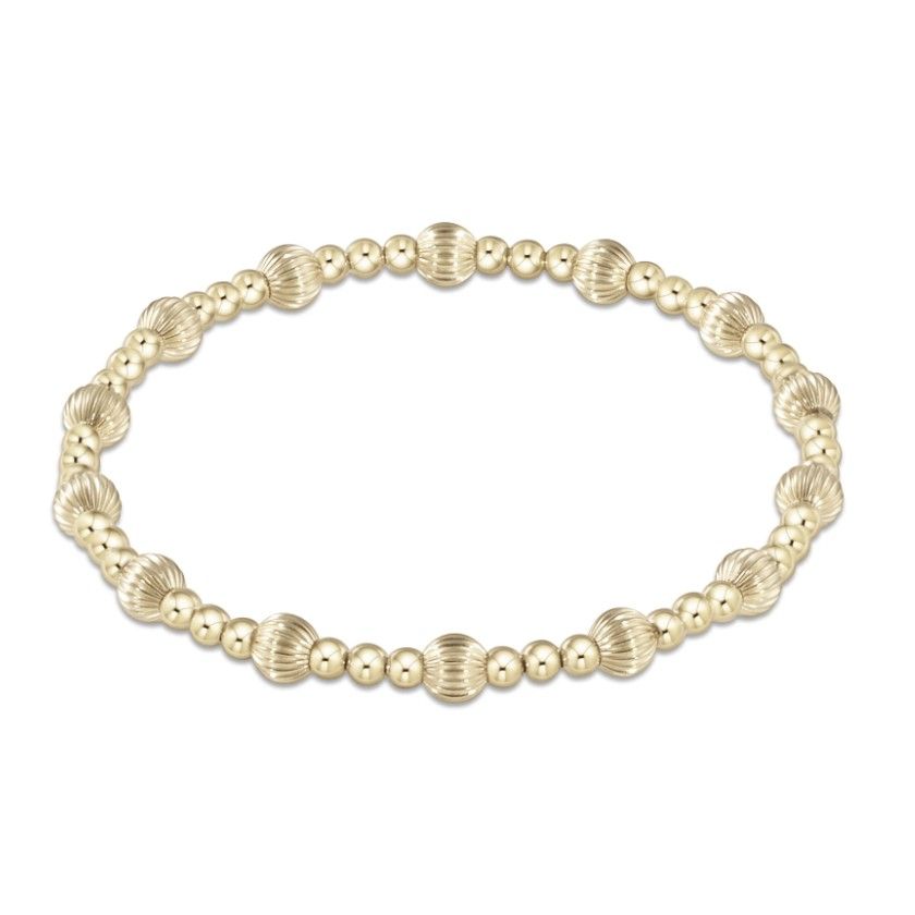 Dignity Sincerity Gold 5mm Bracelet