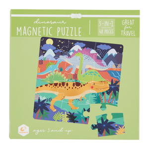 Dinosaur Magnetic Puzzle Book