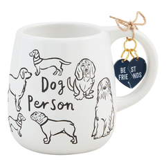 Dog Person Collar Charm Dog Mug