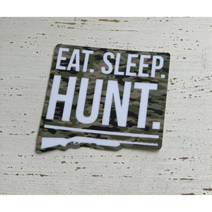 Eat Sleep Hunt Sticker